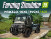 Превью изображения 0: Farming Simulator 25 - Mercedes-Benz Trucks Pack