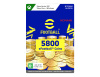 Превью изображения 0: Игровая валюта eFootball: 5800 Coins (цифровая версия) (Xbox One + Xbox Series X|S + Windows) (RU)