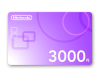 Превью изображения 0: Карта оплаты Nintendo eShop 3000 JPY Japan [Цифровая версия]