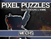 Превью изображения 0: Pixel Puzzles Illustrations & Anime - Jigsaw Pack: Mechs
