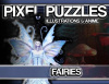 Превью изображения 0: Pixel Puzzles Illustrations & Anime - Jigsaw Pack: Fairies