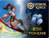 Превью изображения 0: Игровая валюта Honor of Kings 830 Tokens [Цифровая версия]